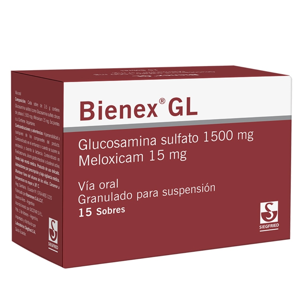 BIENEX GL SOBX1500/15MGX15