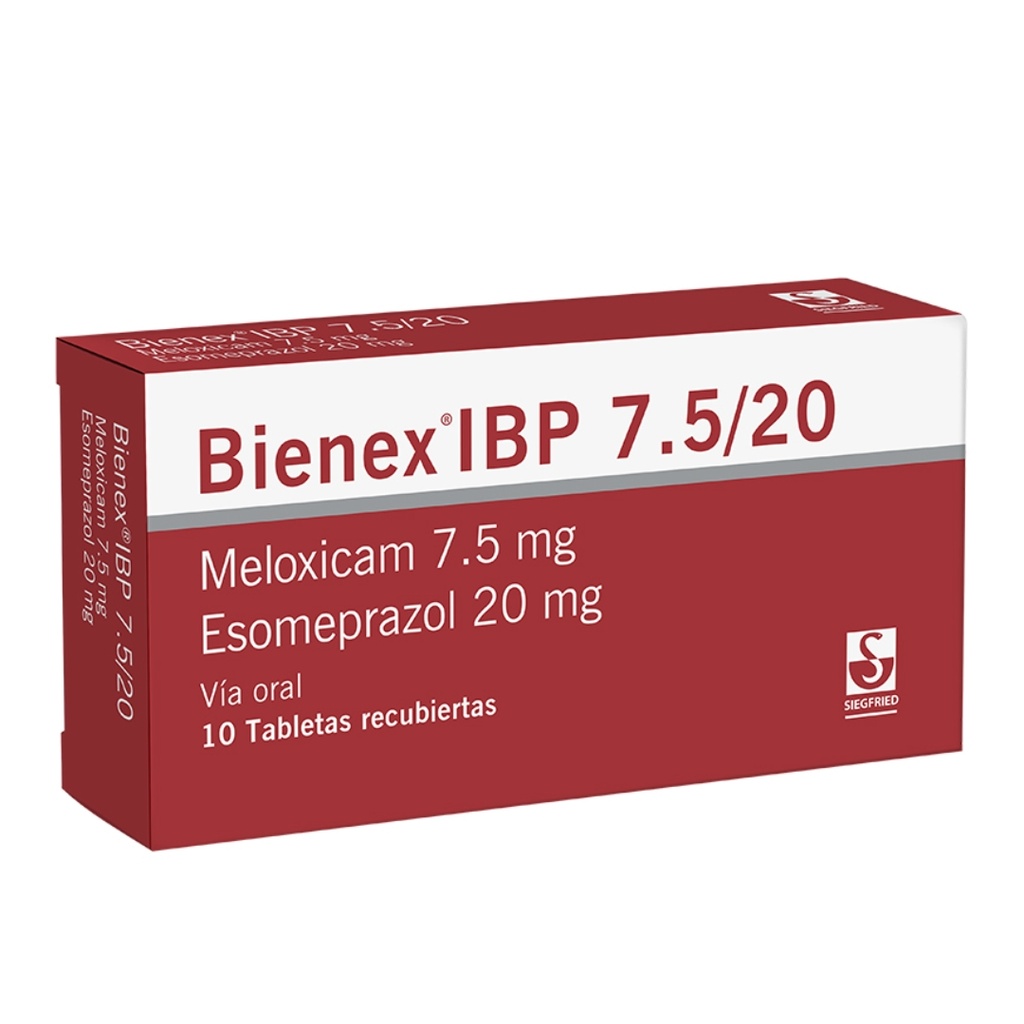 BIENEX IBP TAB-RECX7.5/20MGX10