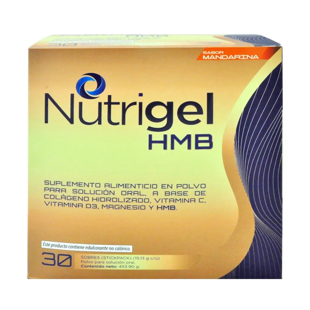 NUTRIGEL HMB MANDARINA SOBX30