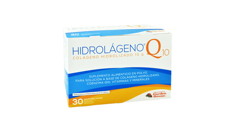 HIDROLAGENO Q10 NARANJA SOBX30