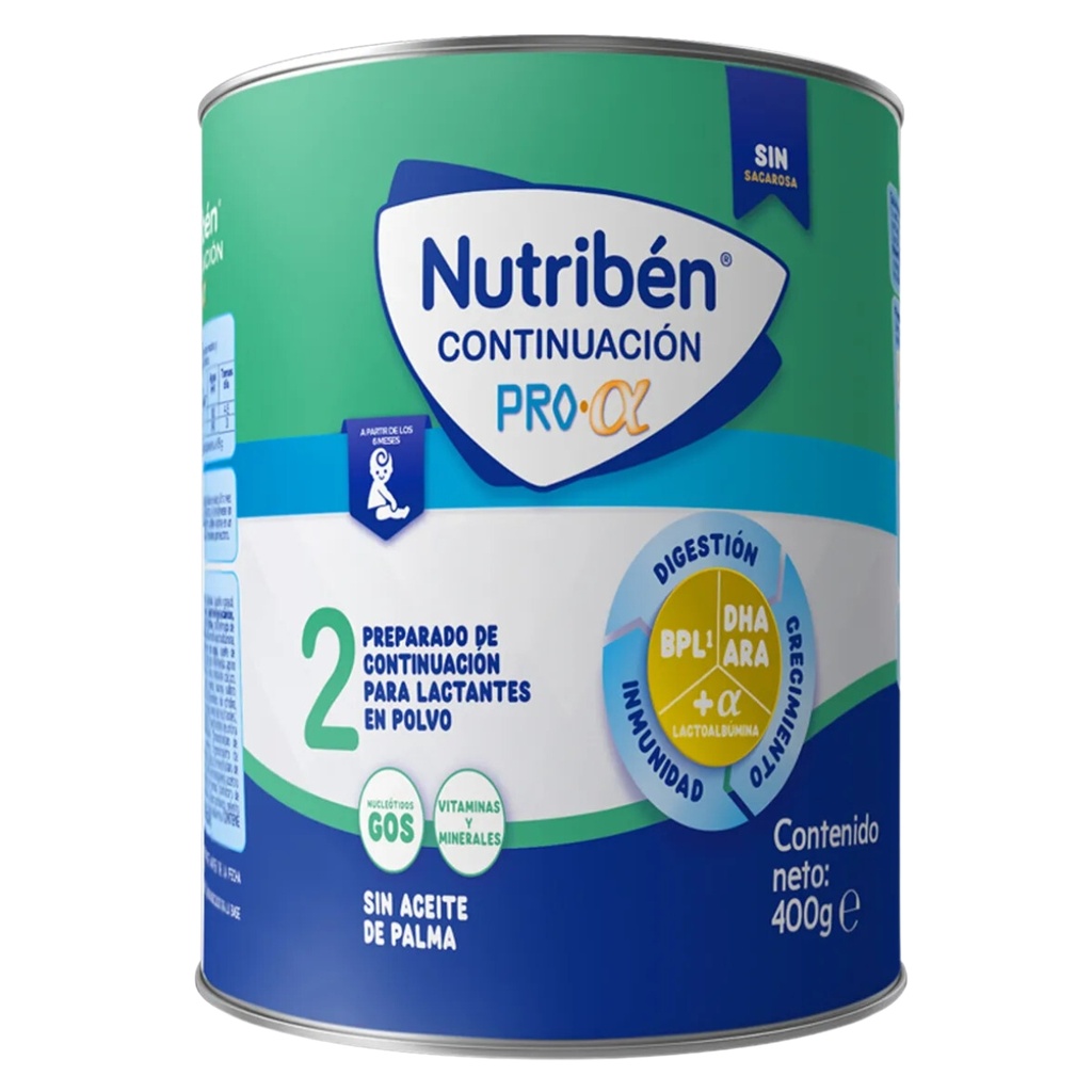 NUTRIBEN CONTINUACION PRO ALFA 2 TX400GR