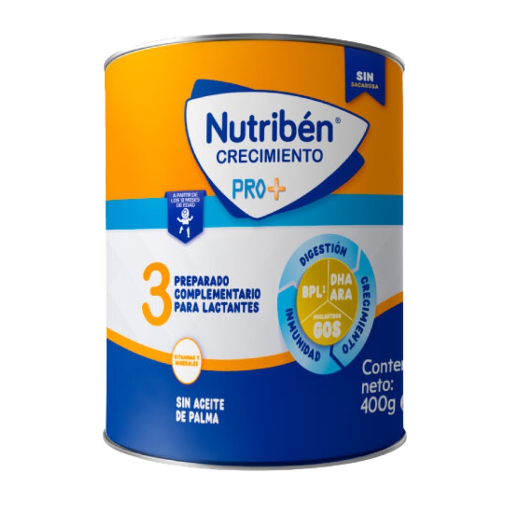 NUTRIBEN CRECIMIENTO PRO+3 TX400GR