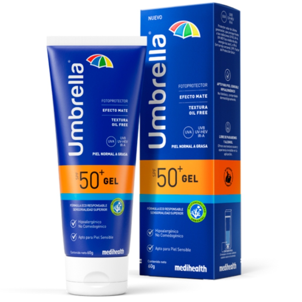 UMBRELLA GEL SPF50+ TBOX60GR