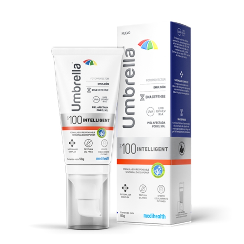 UMBRELLA INTELLIGENT SPF100X50GR