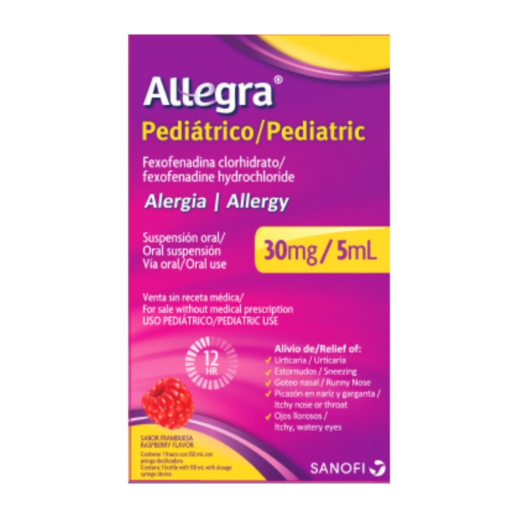 ALLEGRA JBEX30MG/5MLX150ML