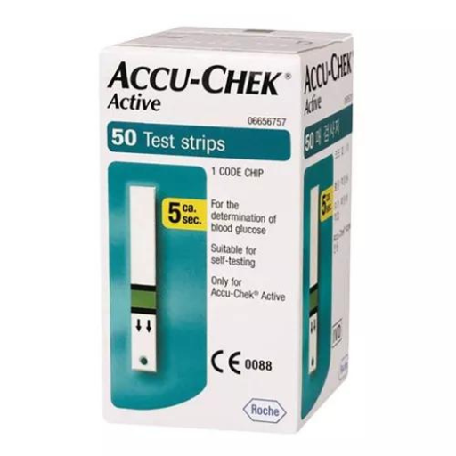 ACCU-CHECK ACTIVE STRIPSX50