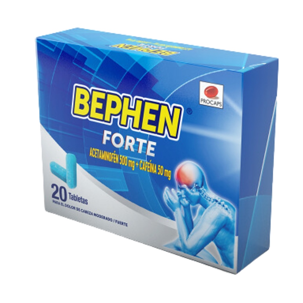 BEPHEN FORTE TABX500/50MGX20