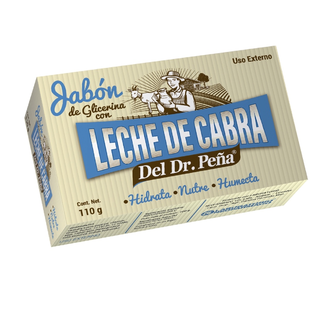 JABON DE GLICERINA C/LECHE DE CABRAX110GR