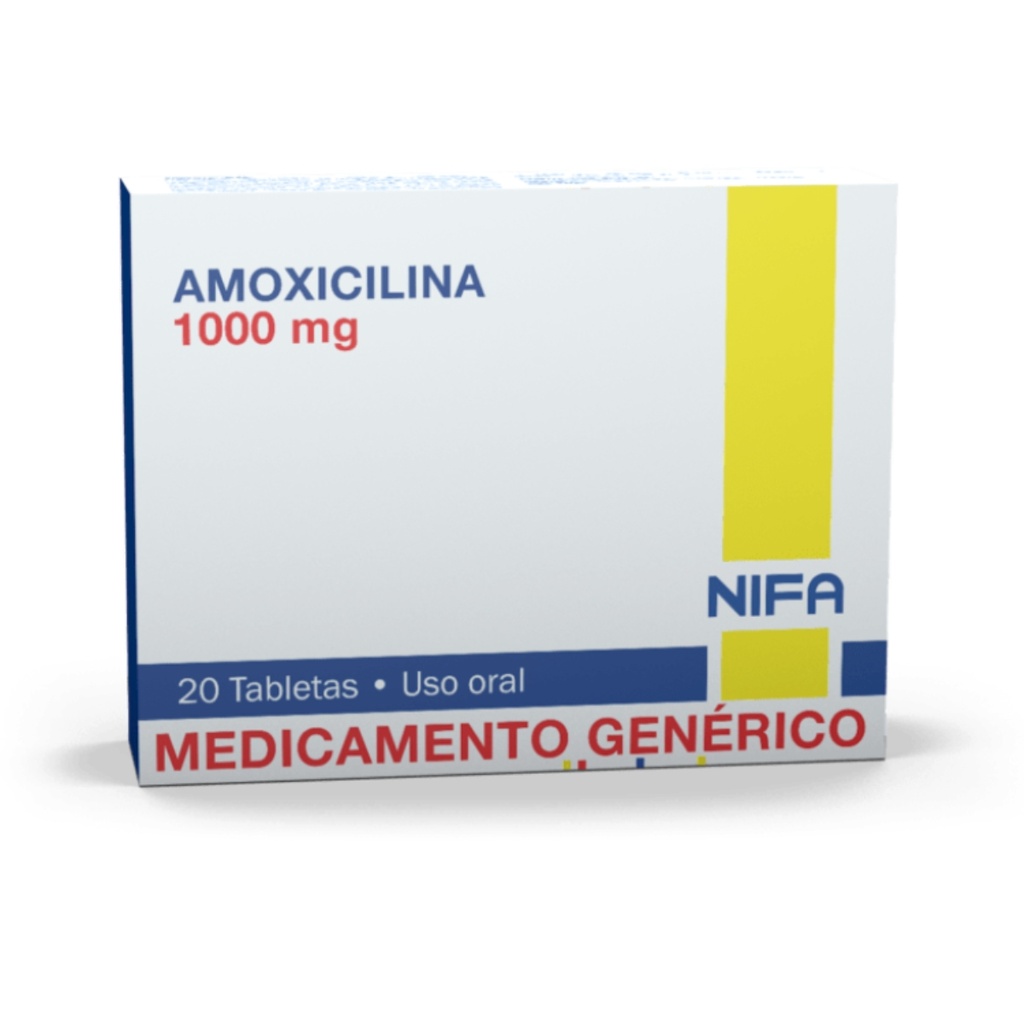 AMOXICILINA NIFA TABX1000MGX20