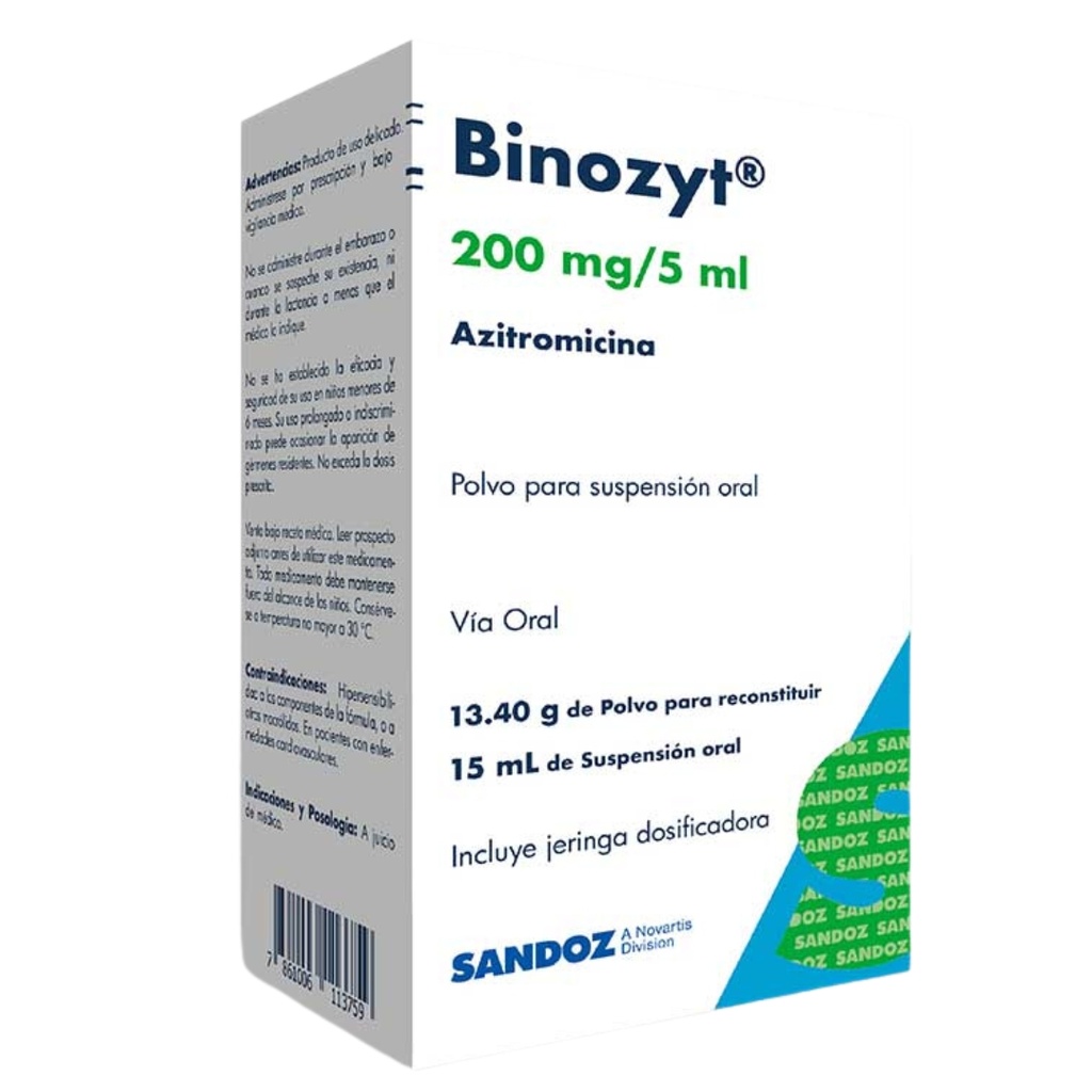 BINOZYT SUSX200MG/5MLX15ML