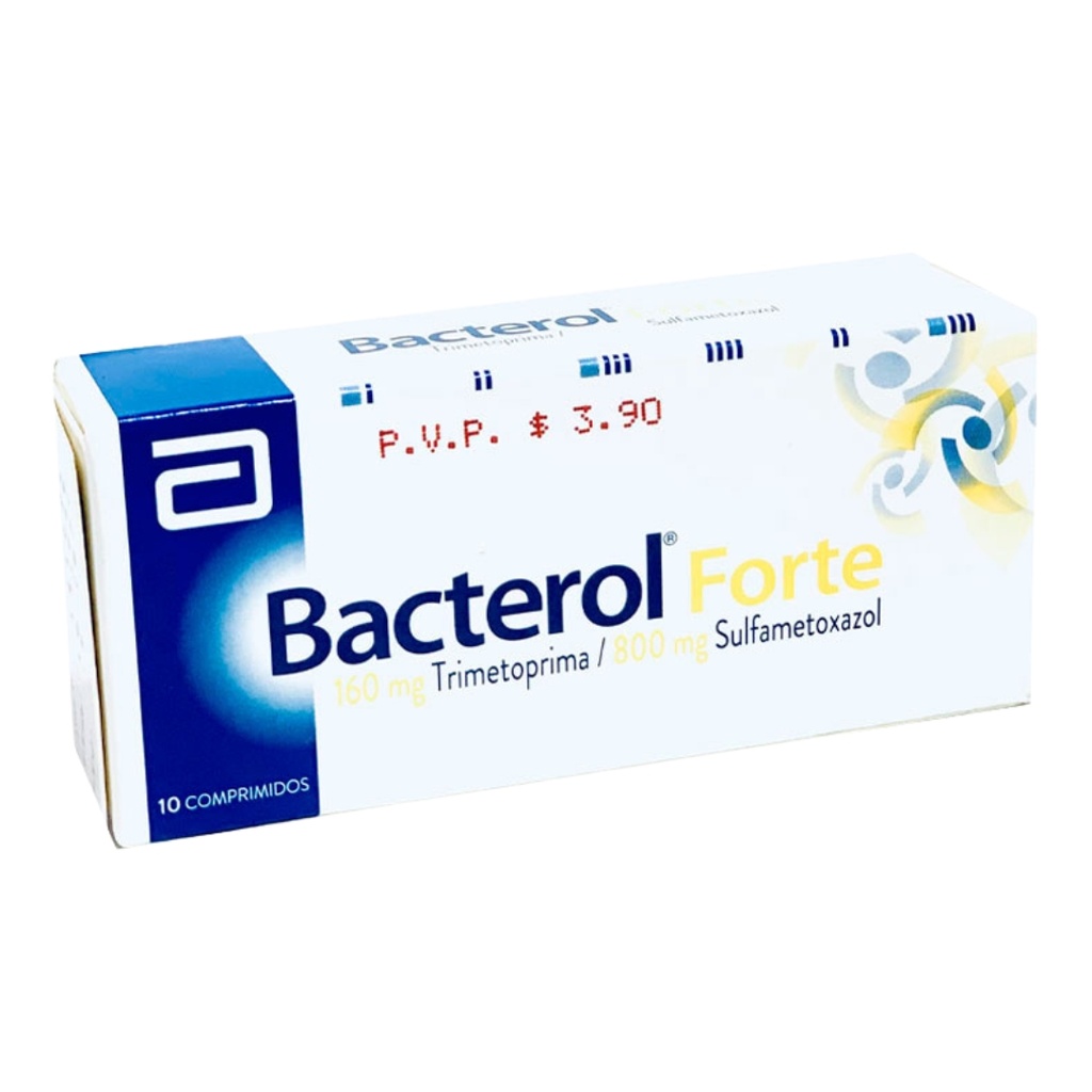 BACTEROL FTE COMX800/160MGX10