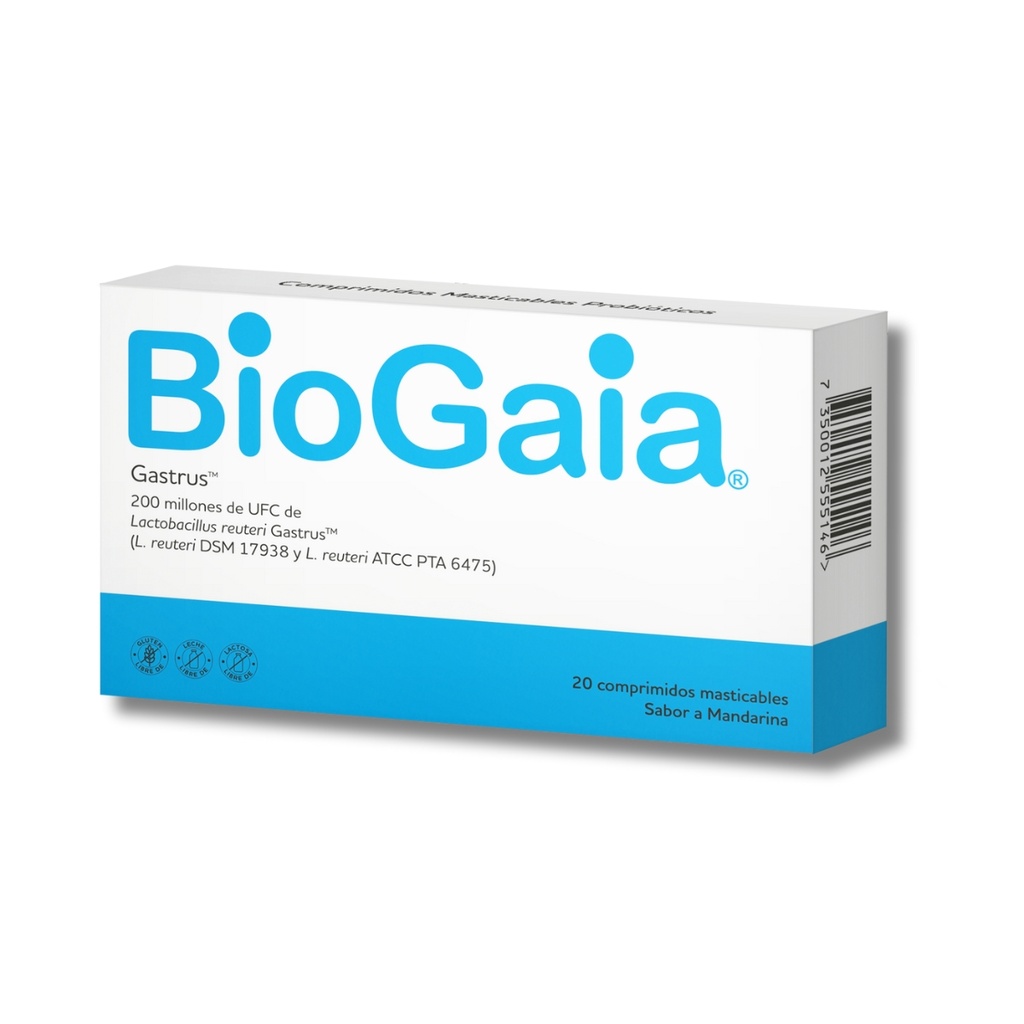 BIOGAIA GASTRUS TAB-MAST MANDARINAX20