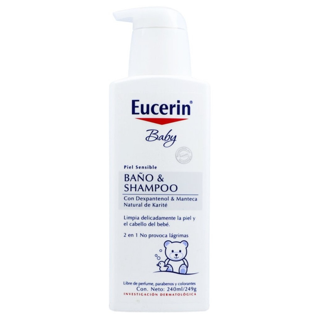 EUCERIN SHAMP BABY BAÑO P-SENSX240ML