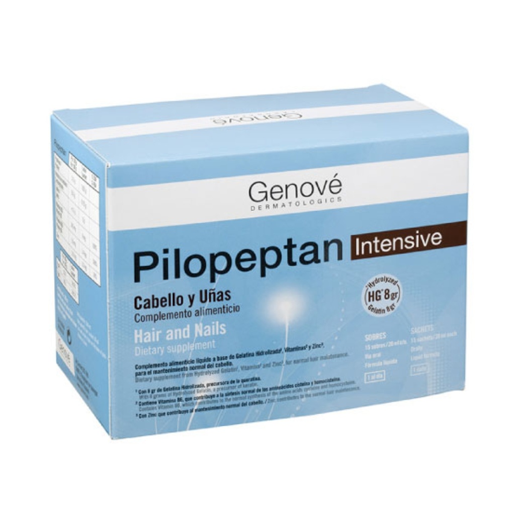 PILOPEPTAN INTENSIVE CABELLO Y UNAS SOBRESX15