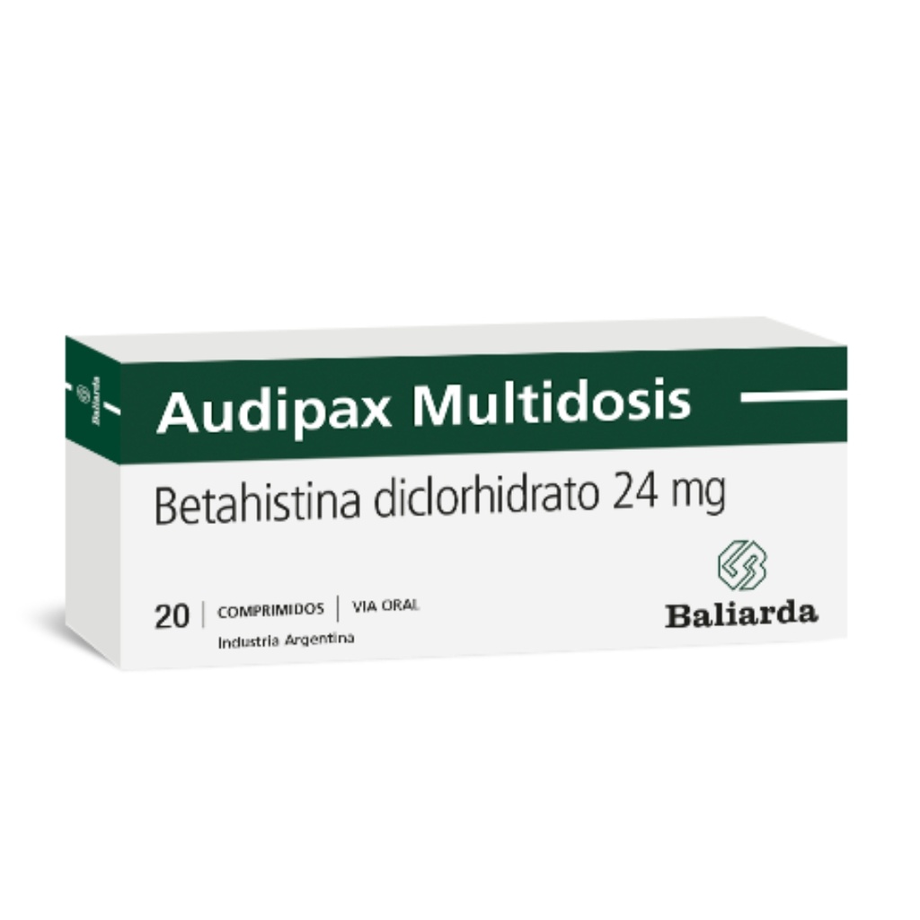 AUDIPAX MULTIDOSIS COMX24MGX20