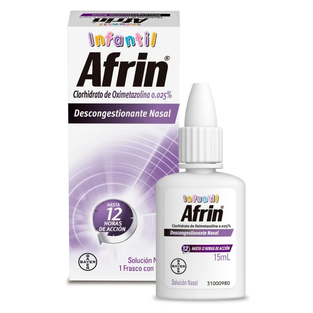 AFRIN INFANTIL SOL-NASALX0.025%X15ML