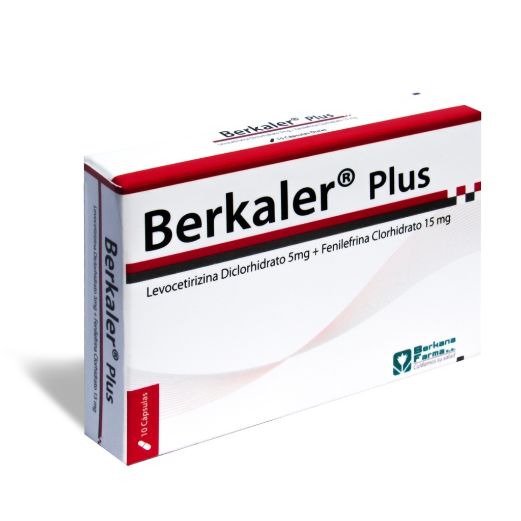 BERKALER PLUS CAPX5/15MGX10