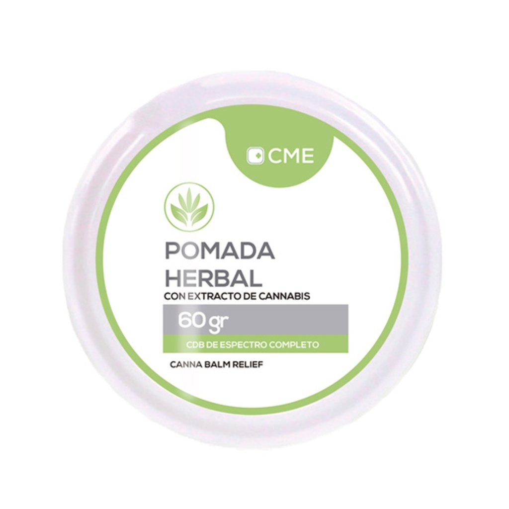 POMADA HERBAL DE CANNABISX60GR