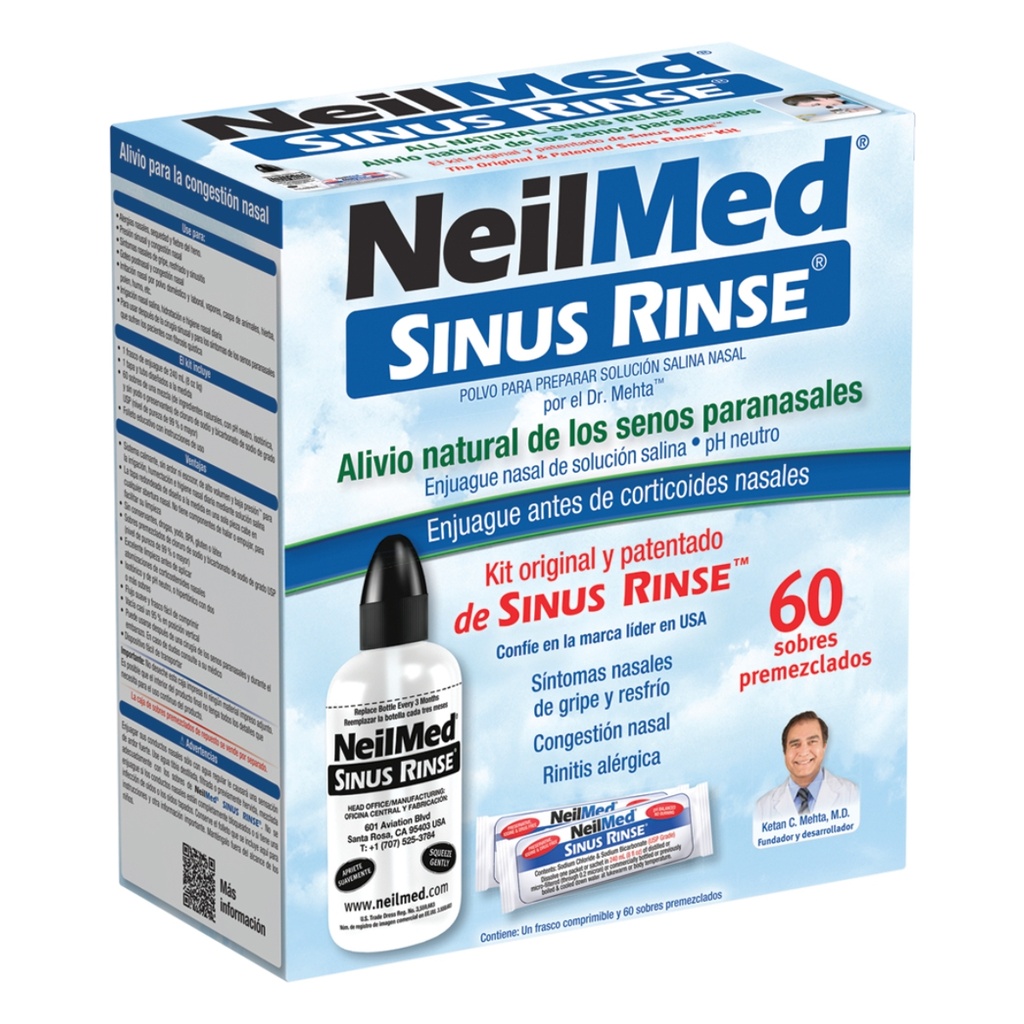 NEILMED SINUS RINSE KIT SOBX60