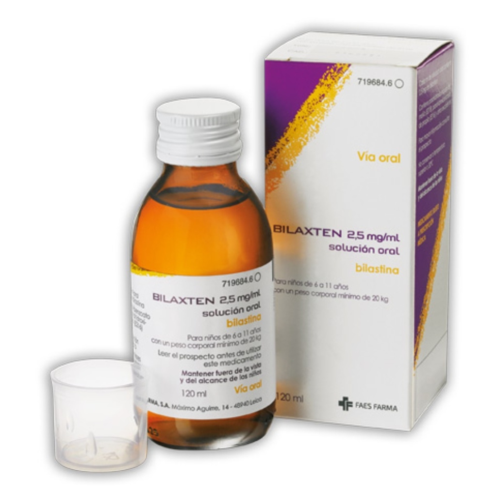 BILAXTEN SOL-ORALX2.5MG/MLX120ML