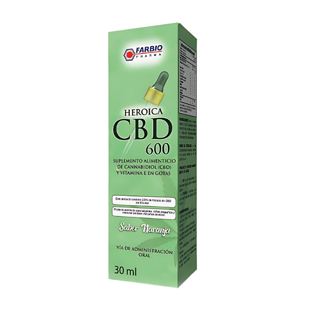 HEROICA CBD 600 GOTX30ML