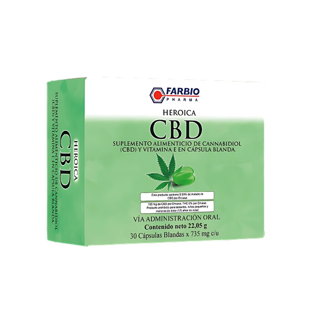 HEROICA CBD CAP-BLANDX30