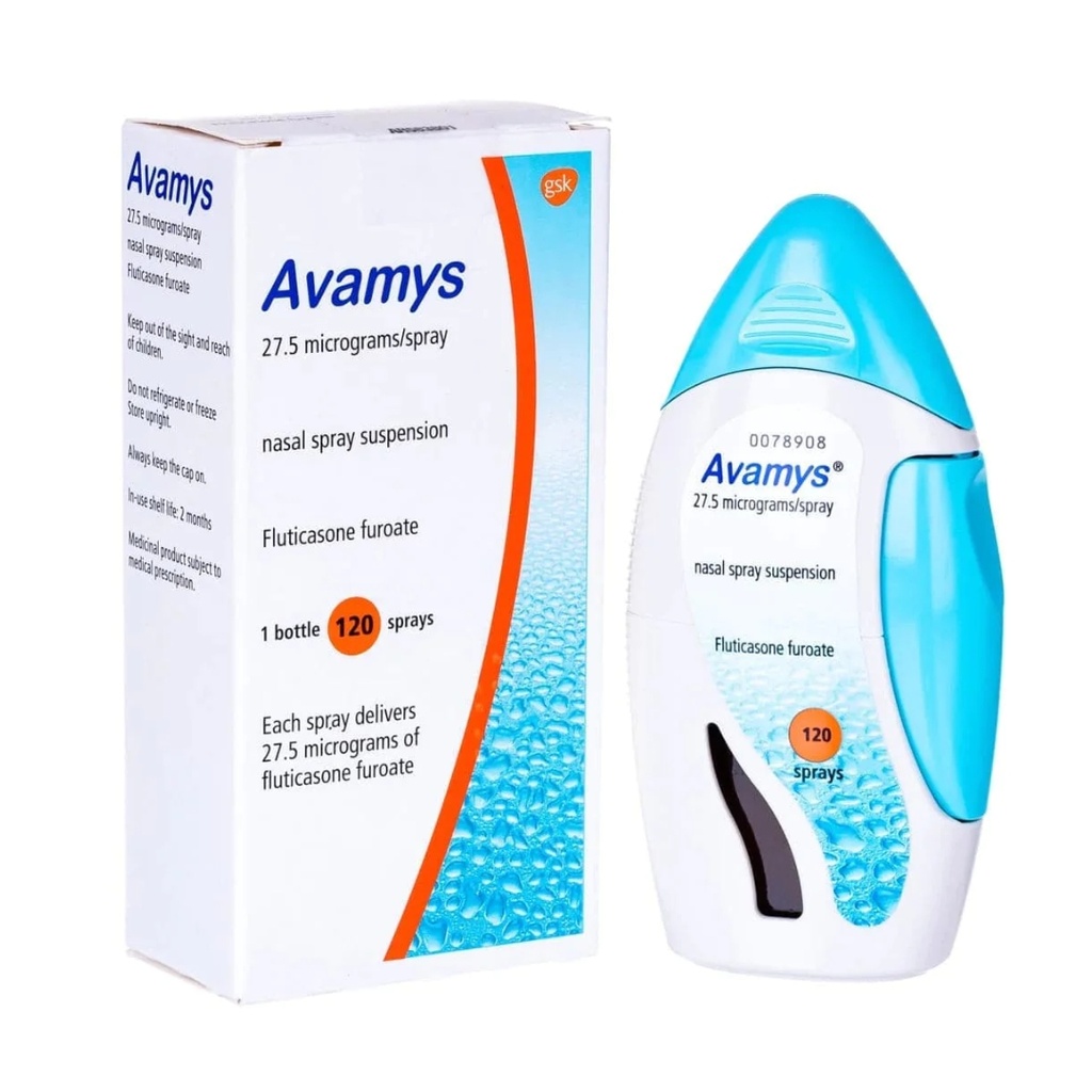 AVAMYS SPRAY NASALX27.5MCGX120 DOSIS