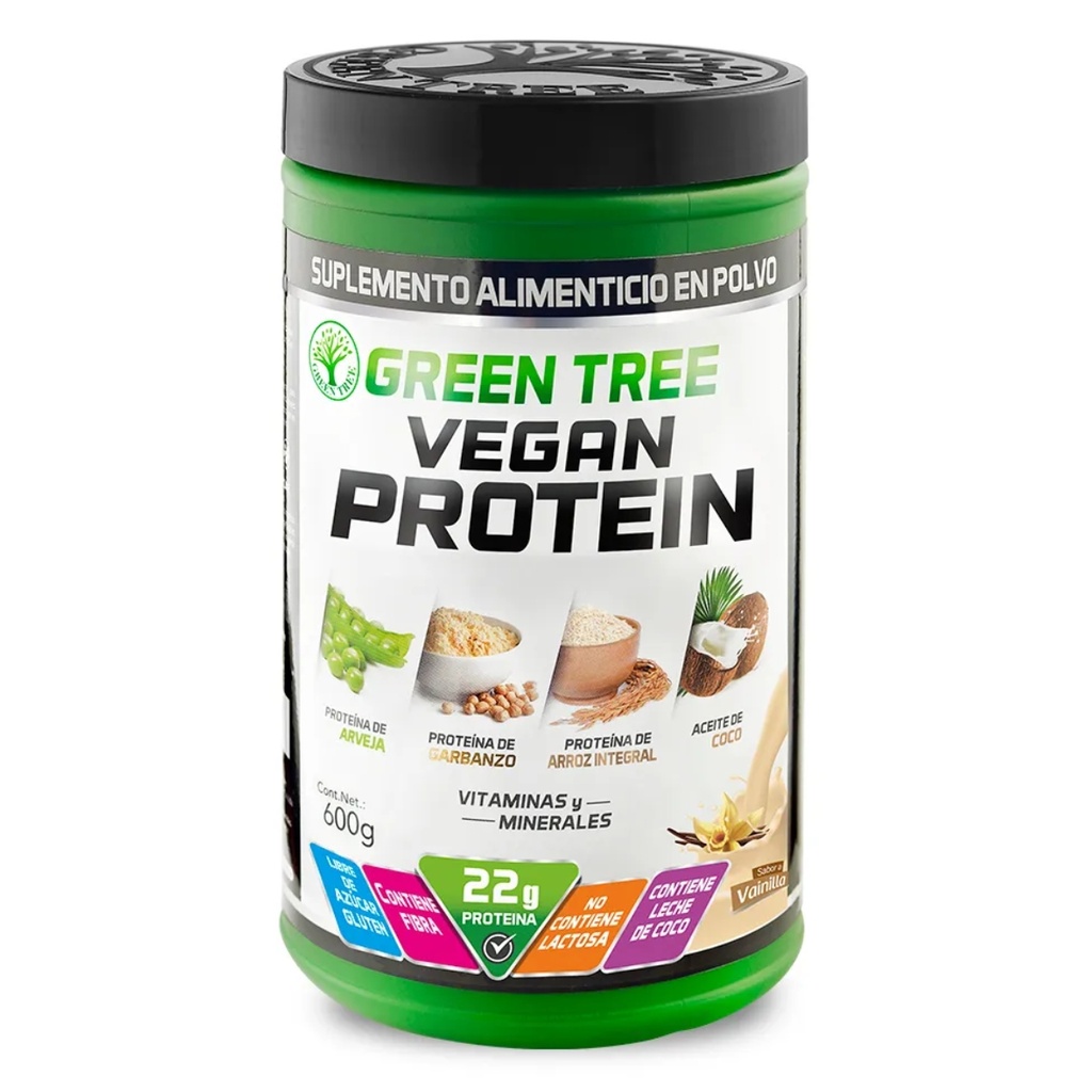 GREEN TREE VEGAN PROTEIN FCOX600GR