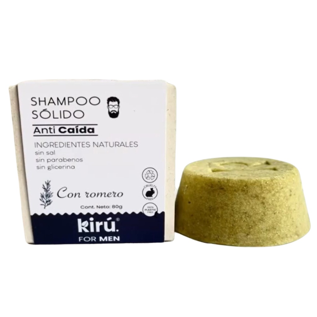 SHAMPOO SOLIDO ANTICAIDA F/MENX80GRX1