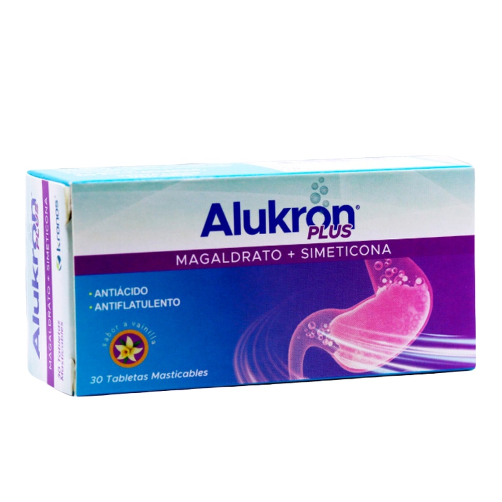 ALUKRON PLUS TAB-MASTX800/40MGX30