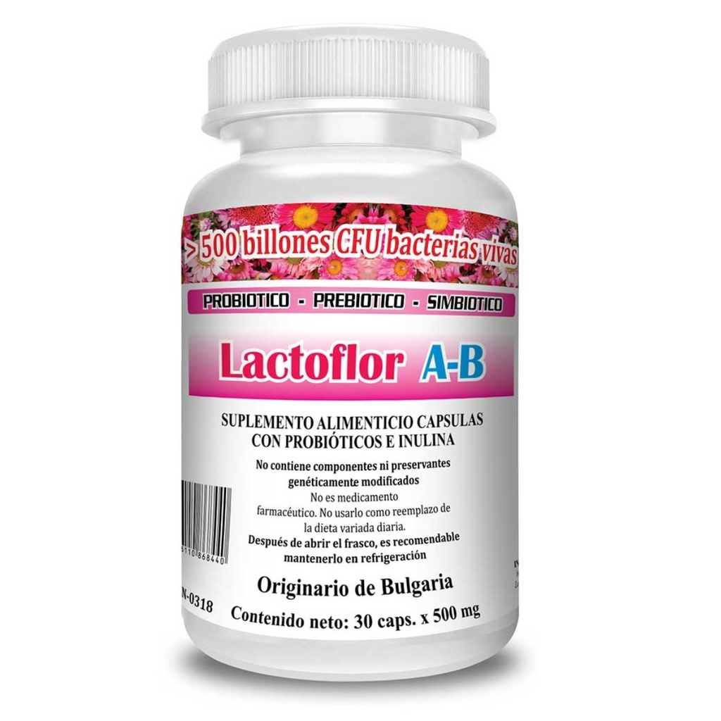 LACTOFLOR A-B CAPX500MGX30