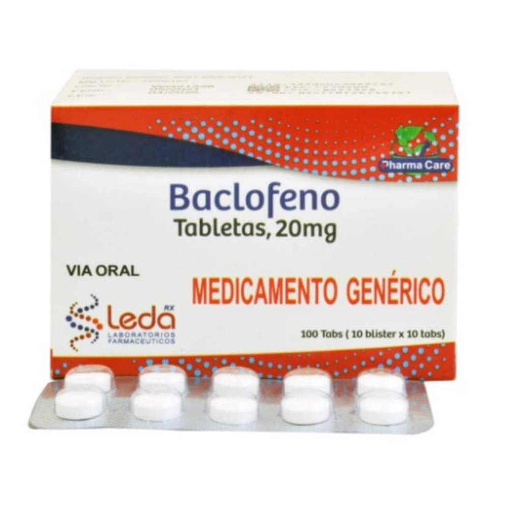 BACLOFENO LEDA TABX20MG