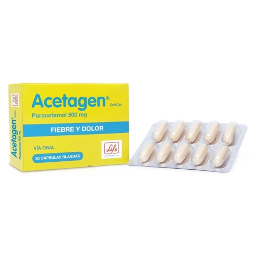 ACETAGEN CAP-BLANDAX500MGX30