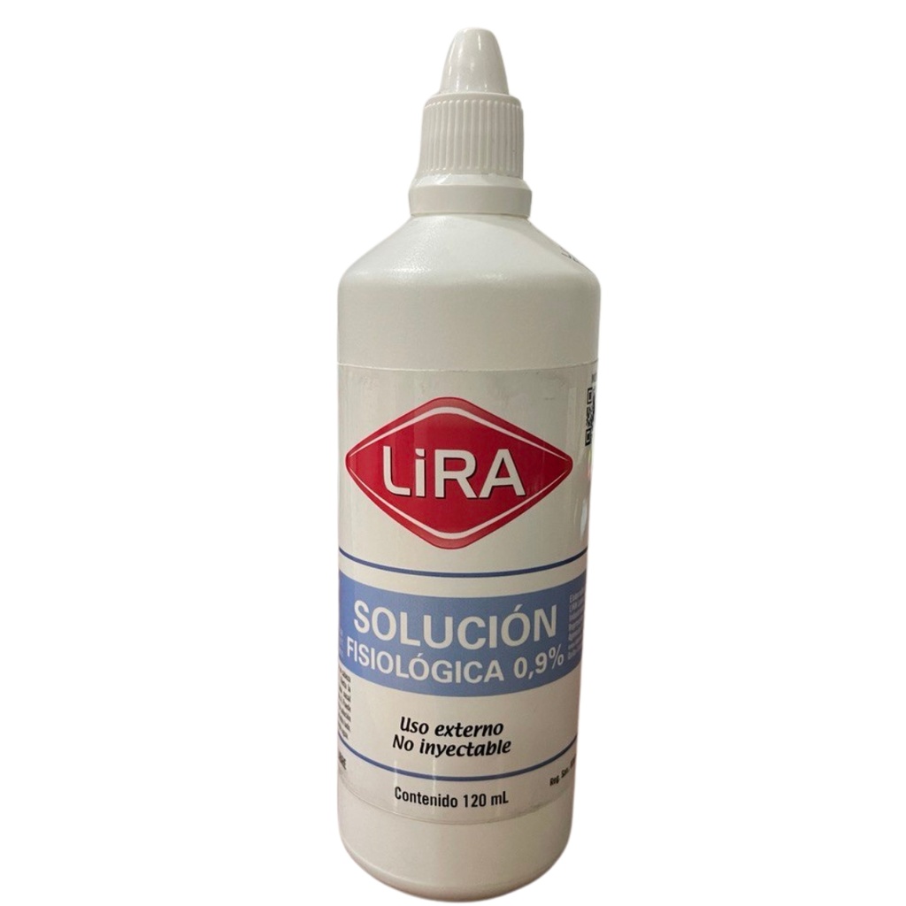 SUERO FISIOLOGICO LIRA FCOX120ML