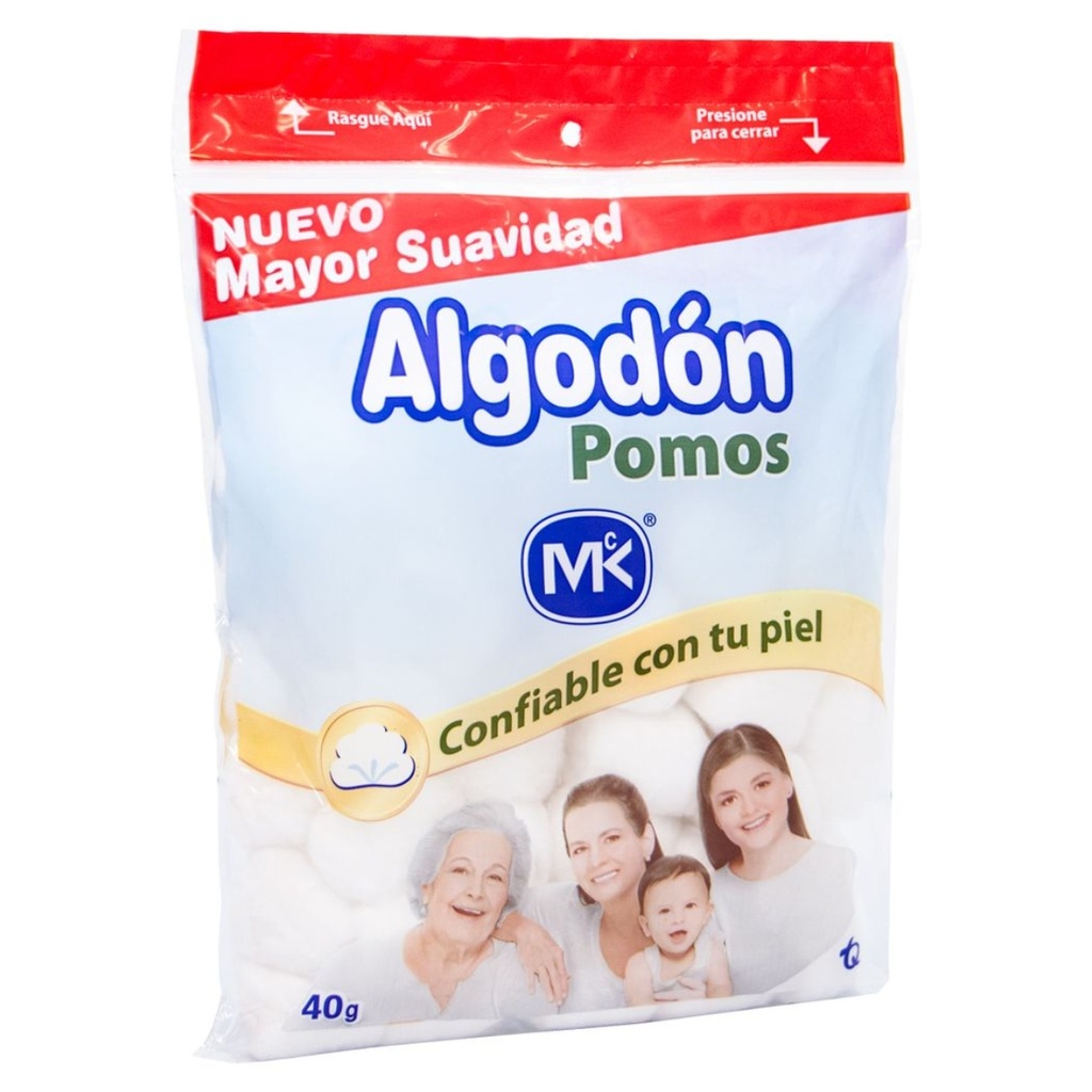 ALGODON MK POMOSX40GR