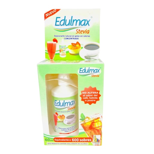 [21215] EDULMAX STEVIA FCOX60MLX1