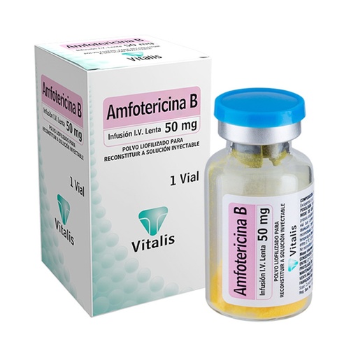 [21289] AMFOTERICINA B VITL POL SOL-INYX50MGX1