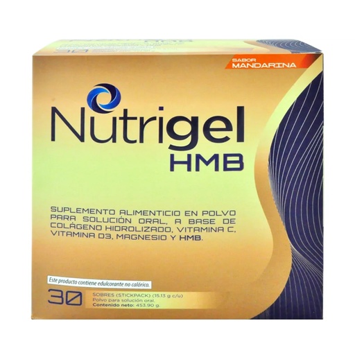 [21332] NUTRIGEL HMB MANDARINA SOBX30