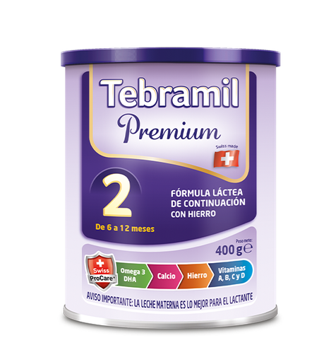 [22130] TEBRAMIL PREMIUM 2 6-12 MESES TX400GR