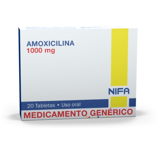 [22635] AMOXICILINA NIFA TABX1000MGX20